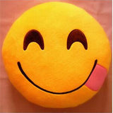 Funny emoji pillow