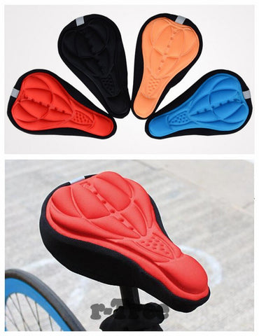 New Fashion Bicycle Saddle of Bicycle Parts Cycling Seat Mat Comfortable Cushion Soft Seat Cover For Bike Seat Cushion SS01