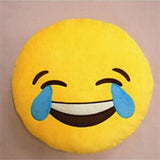 Funny emoji pillow