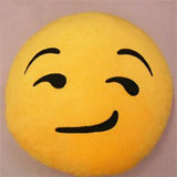 Funny emoji pillow